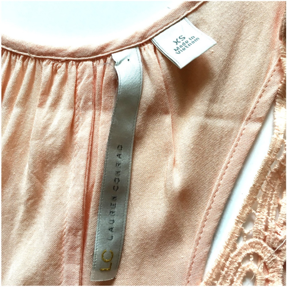 LC Lauren Conrad Coral Ombre Tank - Picture 4 of 5